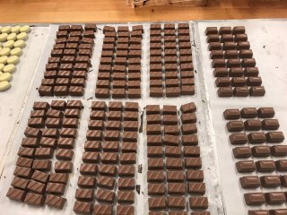 Fyldt chokoladekursus trin 1