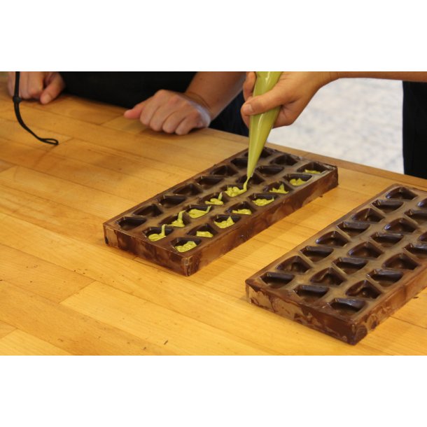 Chokoladeform kaffekop