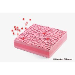 Love mat 40 x60 cm mnster som romantiske hjerter