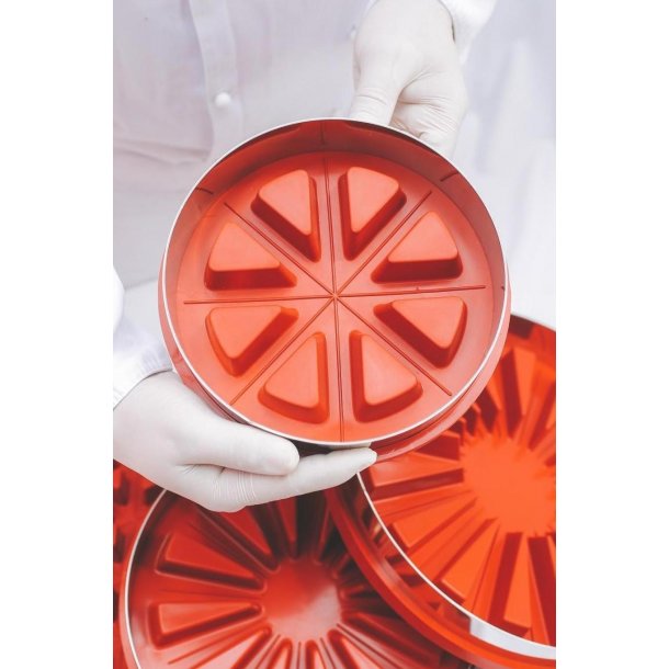 Rund 8 delt Zilaform