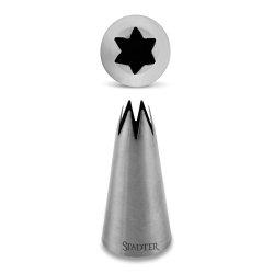 Tylle stjerne 6 takker 14mm