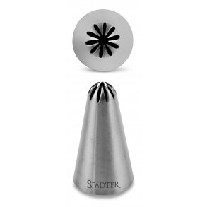 Tylle blomst stor 14mm