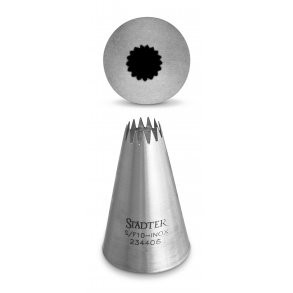 Tylle stjerne fin stor 10mm