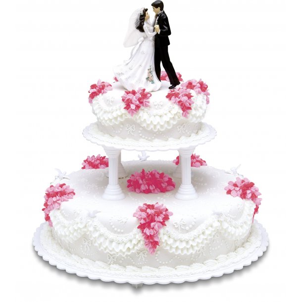 Dekorationsst 6 tyller, sprjtepose og adaptor