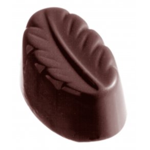 Chokoladeform Blad lille