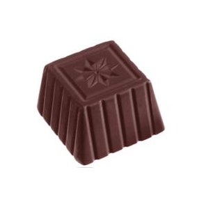 Chokoladeform Kvadrat med stjerne