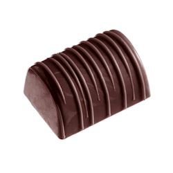 Chokoladeform BUCHE WITH STRIPES